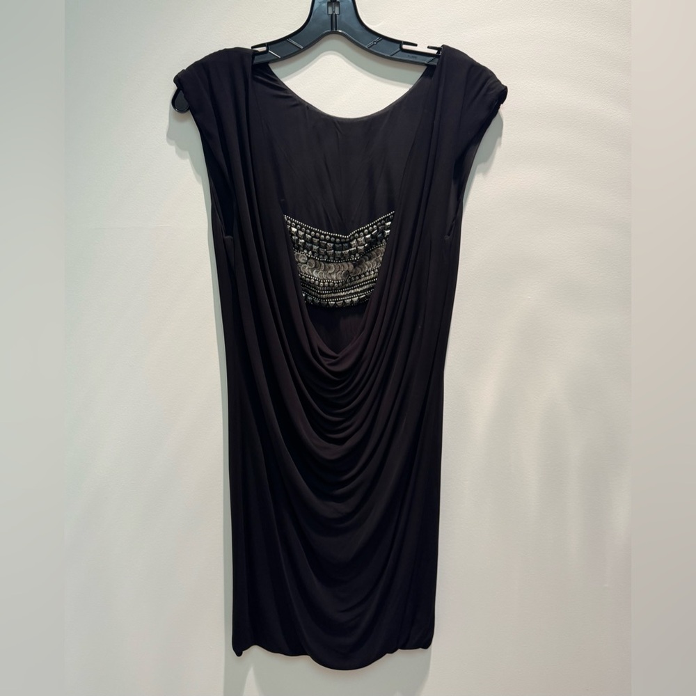 Twelfth Street by Cynthia Vincent Black Dress with Back Design